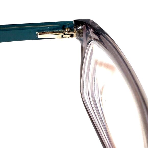 RAY-BAN RB5228 GreyPurple Eyeglasses Full Rim Rectangular 55-17 Frame Only +Case - Picture 6 of 9